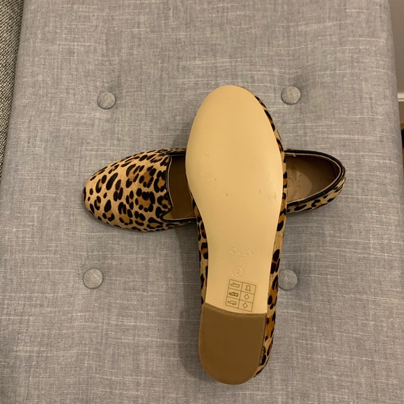 J Crew leopard calf hair flats. Perfect and new - Picture 3 of 4